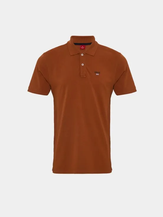 100% cotton slim fit polo shirt