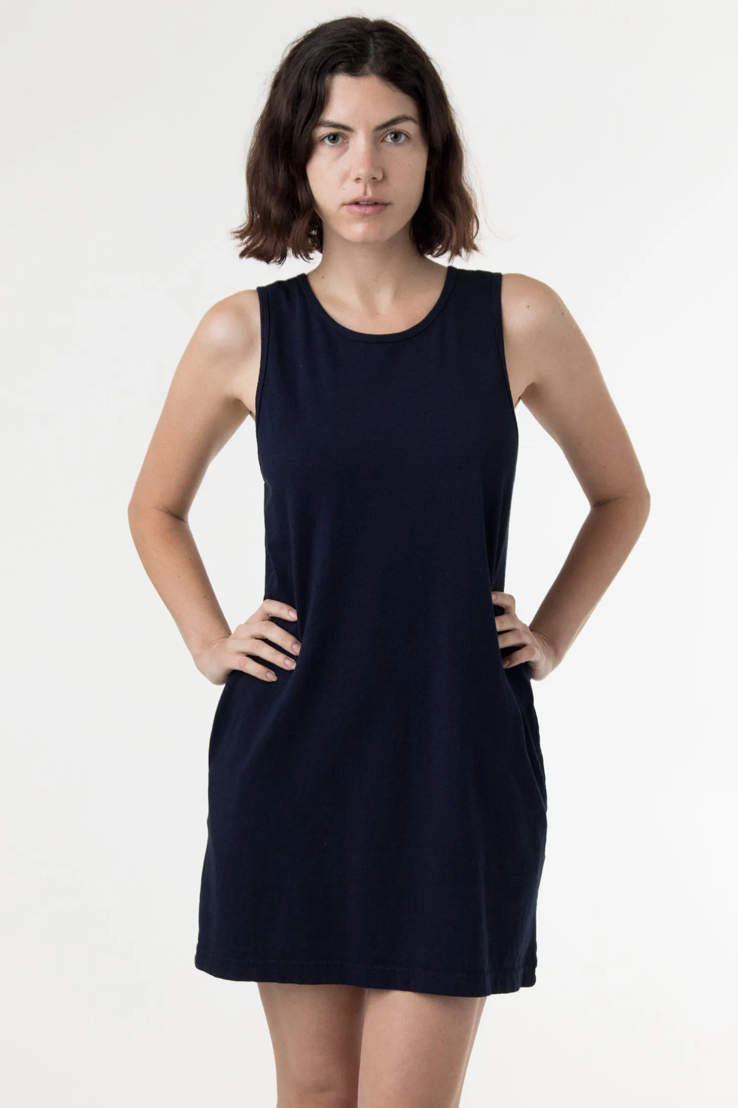 1840GD - Garment Dye Tank Dress