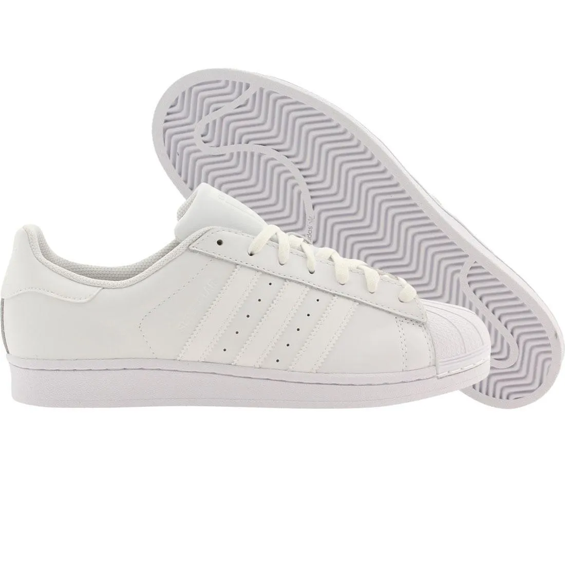 Adidas Men Superstar Foundation (white / white ftw / running white)