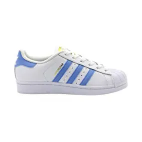 Adidas Original SUPERSTAR FOUNDATION Junior’s -  FTWWHT/LTBLUE/GOLDMT/FTWBLA/BLELEG/ORMETA