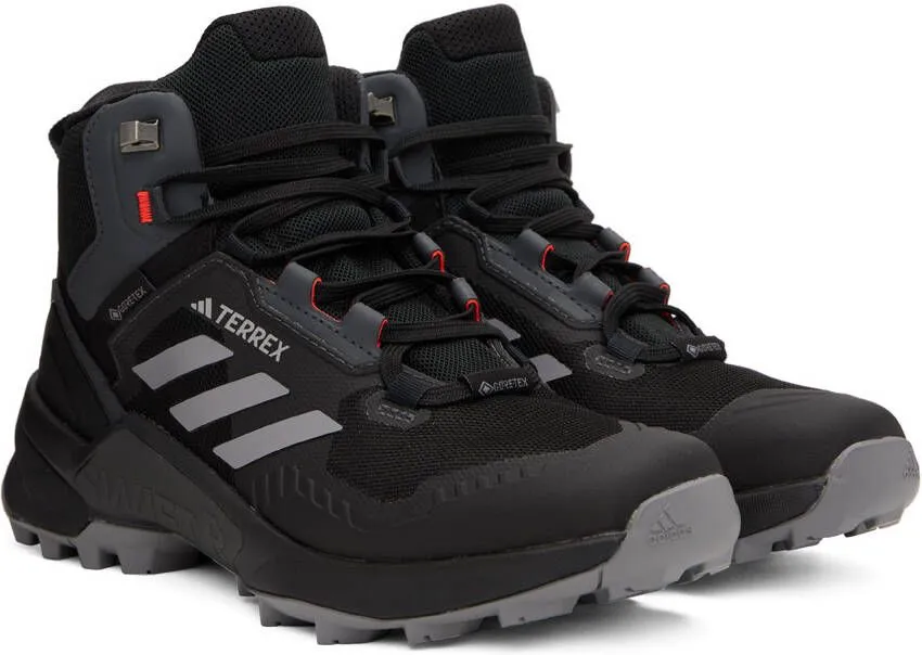 Adidas Originals Black Terrex Swift R3 Mid Sneakers