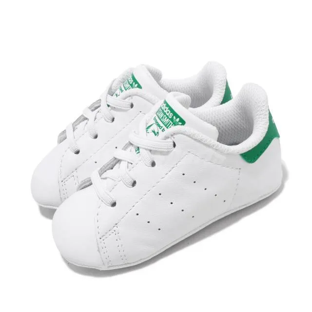 adidas Originals Stan Smith CRIB White Green TD Toddler ...