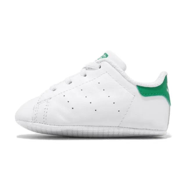 adidas Originals Stan Smith CRIB White Green TD Toddler ...