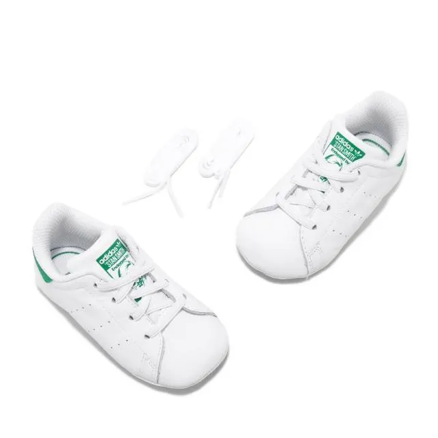 adidas Originals Stan Smith CRIB White Green TD Toddler ...