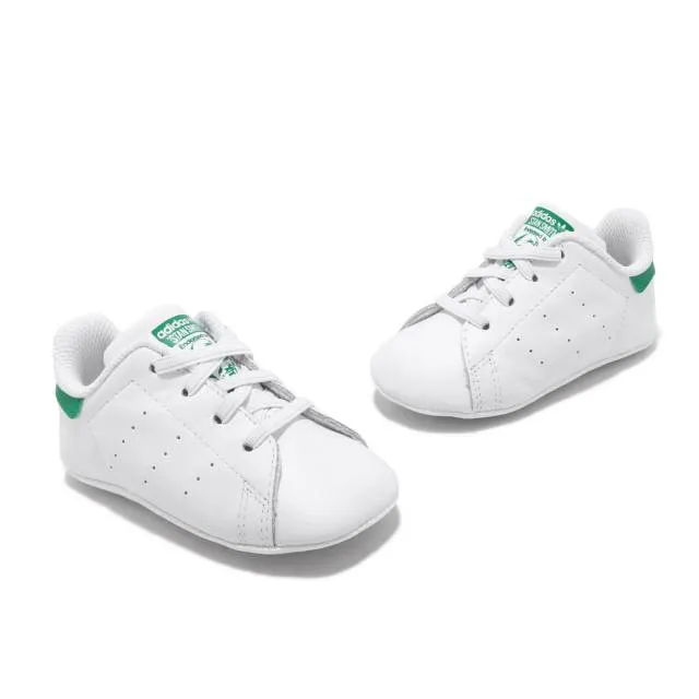 adidas Originals Stan Smith CRIB White Green TD Toddler ...