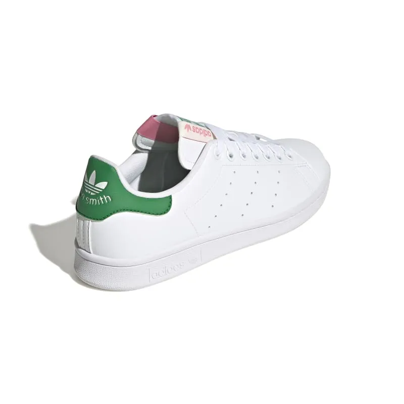 adidas Originals Stan Smith Women’s – White/Green/Pink