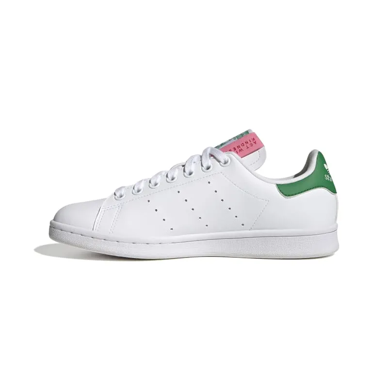 adidas Originals Stan Smith Women’s – White/Green/Pink