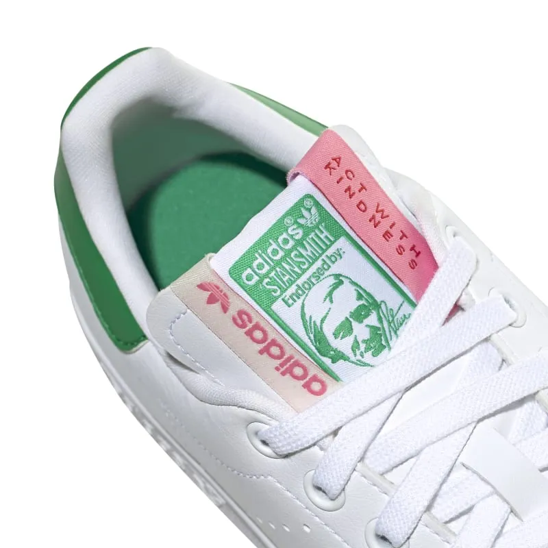 adidas Originals Stan Smith Women’s – White/Green/Pink