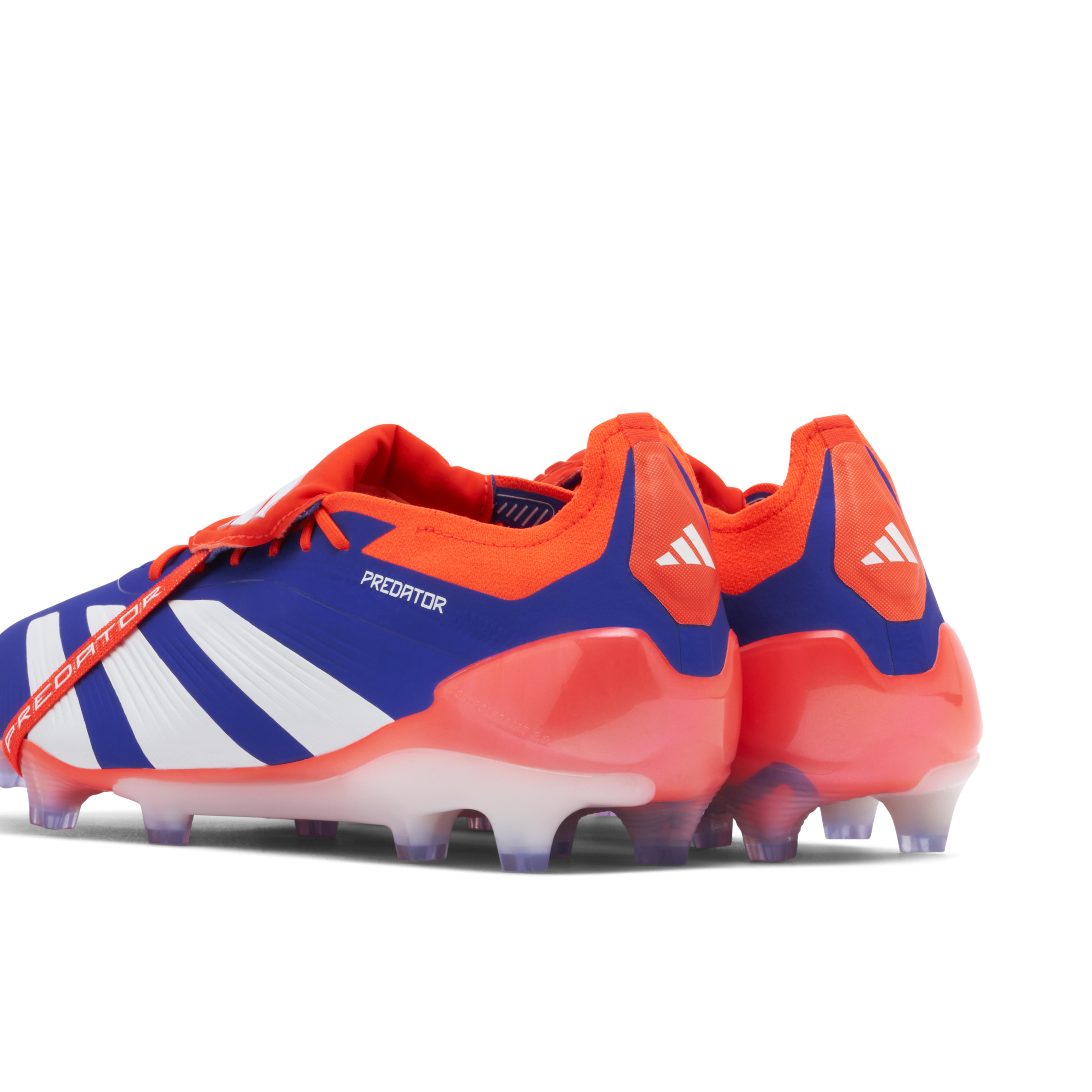 Adidas Predator Elite Foldover Tongue FG Lucid Blue Solar Red | IF6442 | Laced