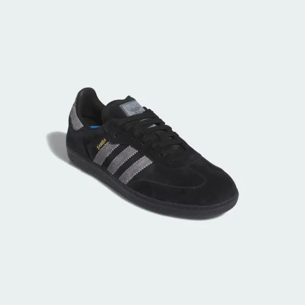 Adidas Samba ADV Suede Core Black - Grey Four - Gold Metallic