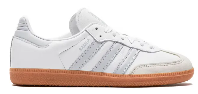 adidas Samba OG White Halo Blue Gum (Women's)