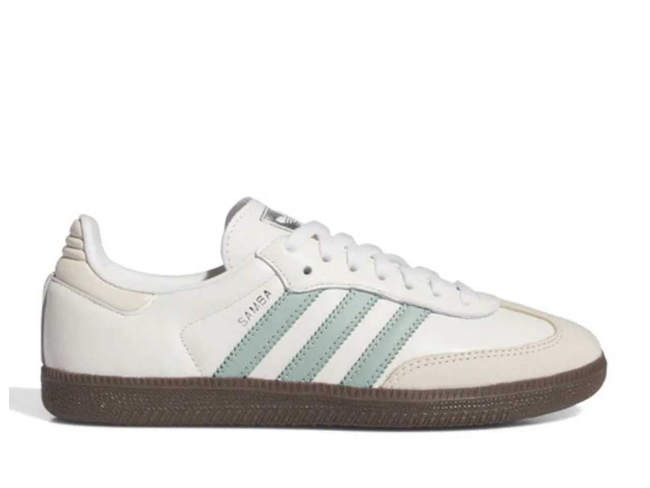 Adidas Samba OG White Hazy Green