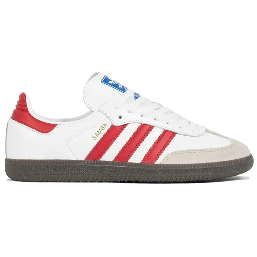 Adidas Samba 'White Better Scarlet'