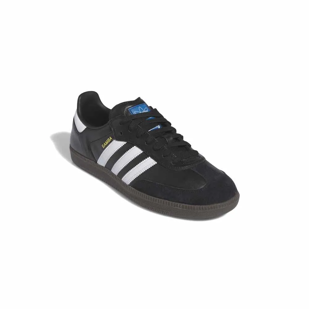 Adidas Skateboarding Samba Adv Black Feather White Gum Skate Shoes