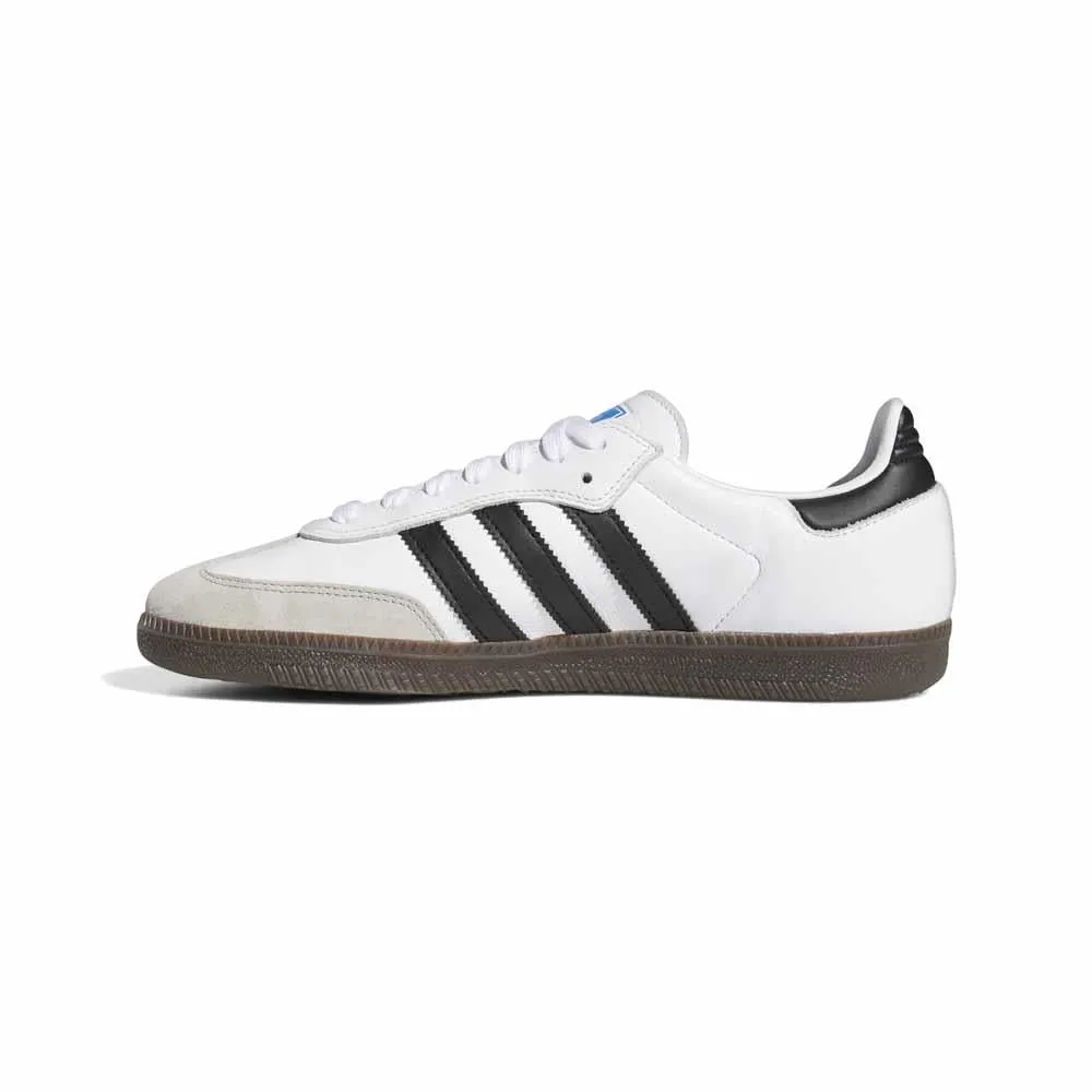 Adidas Skateboarding Samba ADV White Black Gum Skate Shoes