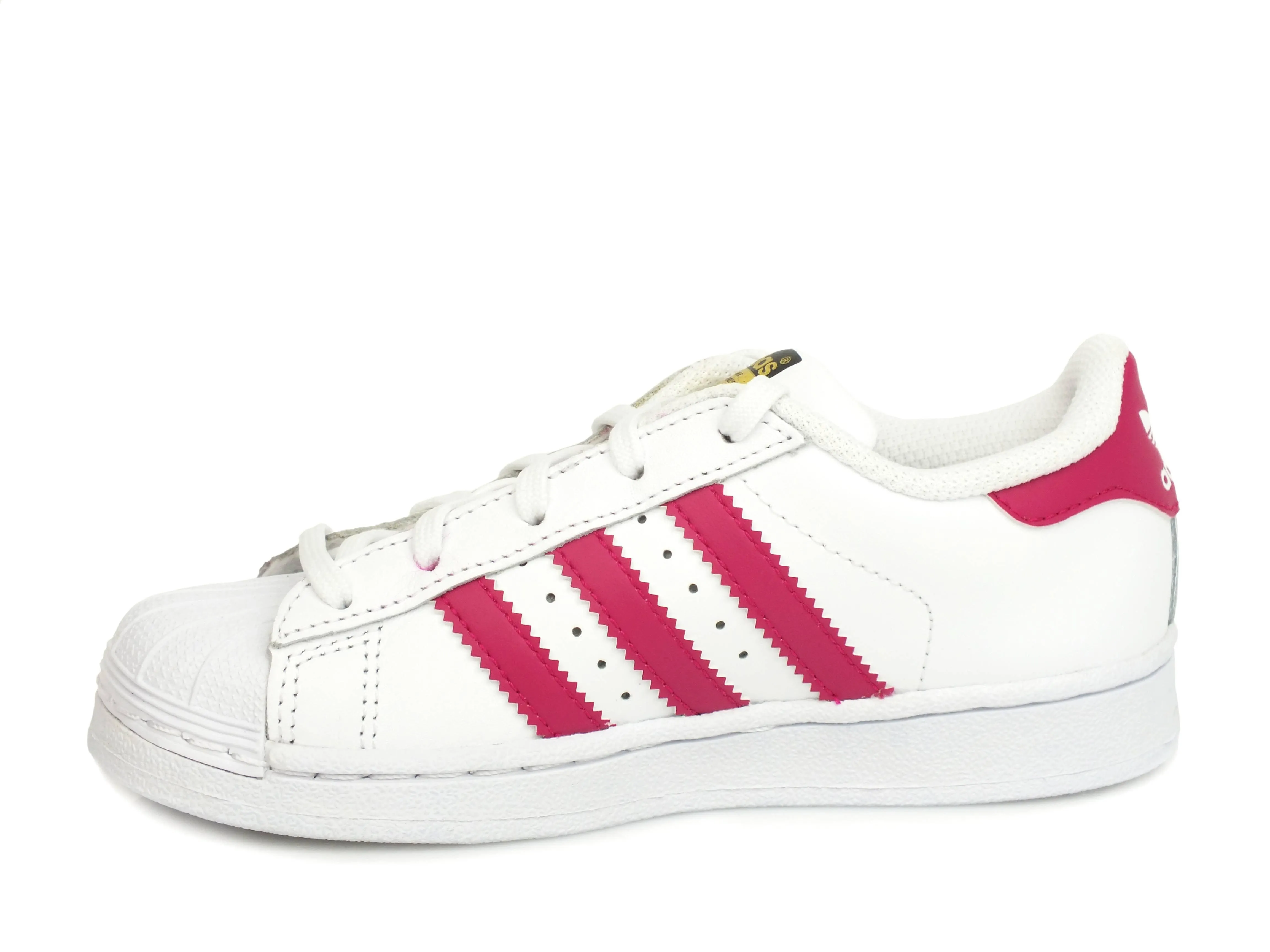 ADIDAS Superstar C White Bopink  BA8382