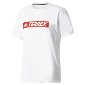 adidas Terrex Logo Bar T Shirt - White