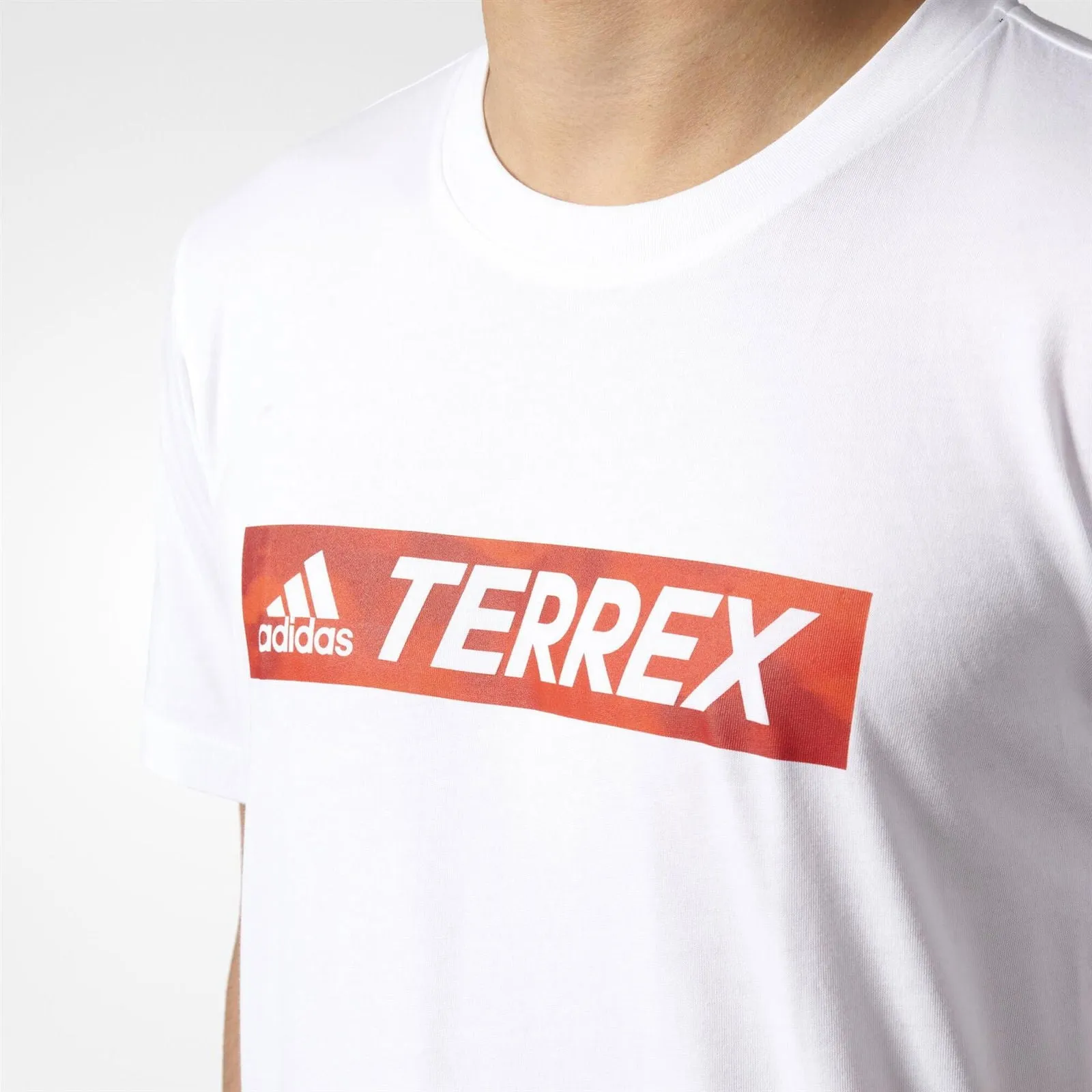 adidas Terrex Logo Bar T Shirt - White