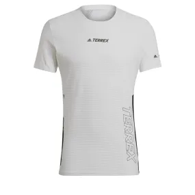 adidas Terrex Parley Agravic Trail Running Pro T-Shirt - White