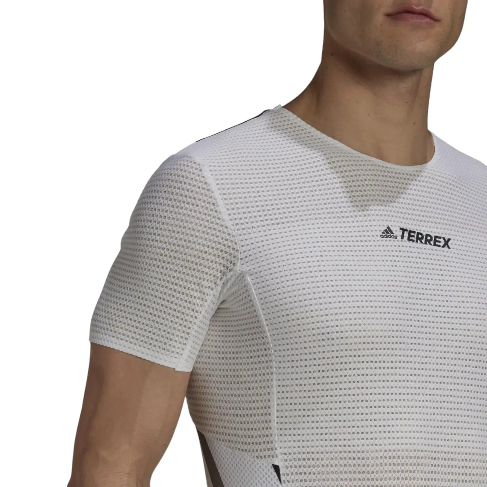 adidas Terrex Parley Agravic Trail Running Pro T-Shirt - White