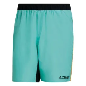 adidas Terrex Primeblue Trail Running Shorts - Green