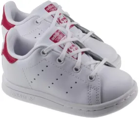 Adidas Trainer Infants Stan Smith White Bold Pink