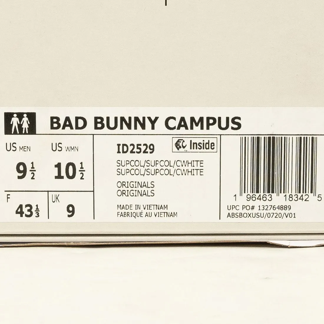 Adidas x Bad Bunny Men Campus (brown / core white)