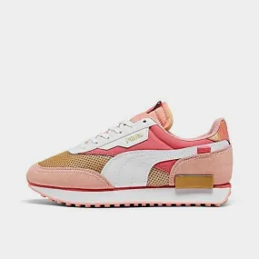 AUTHENTIC PUMA FUTURE RIDER FIREWORKS Coral Sun Kiss Gol...