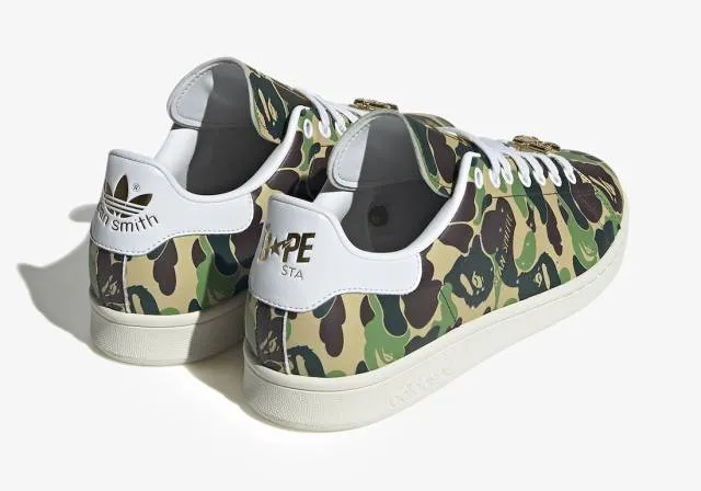 BAPE x adidas Stan Smith ABC Camo