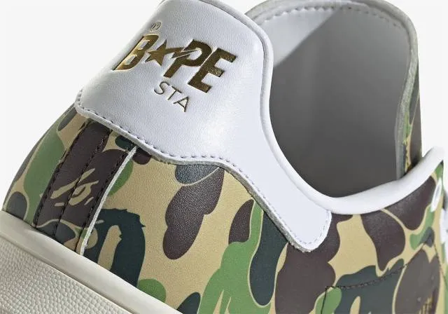 BAPE x adidas Stan Smith ABC Camo