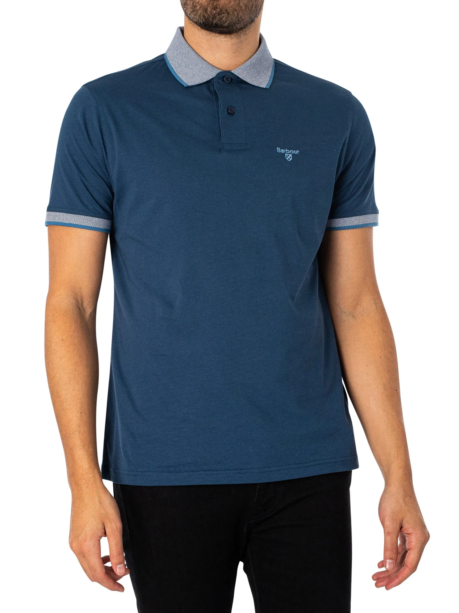 Barbour Cornsay Polo Shirt - Dark Denim