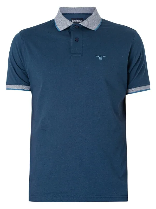 Barbour Cornsay Polo Shirt - Dark Denim