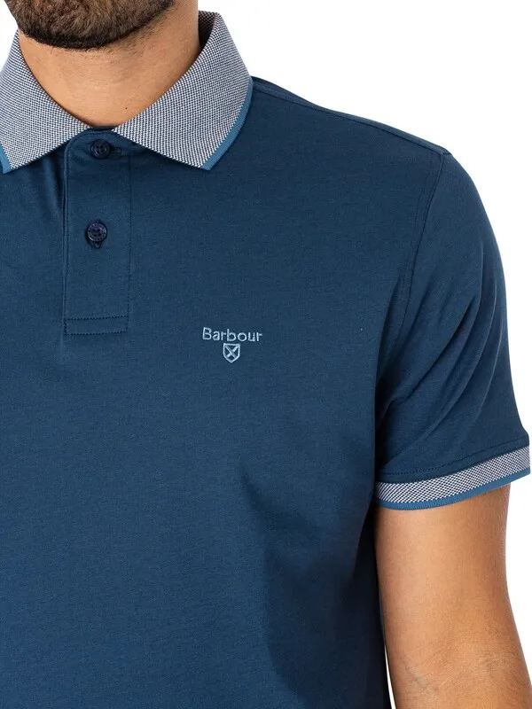 Barbour Cornsay Polo Shirt - Dark Denim