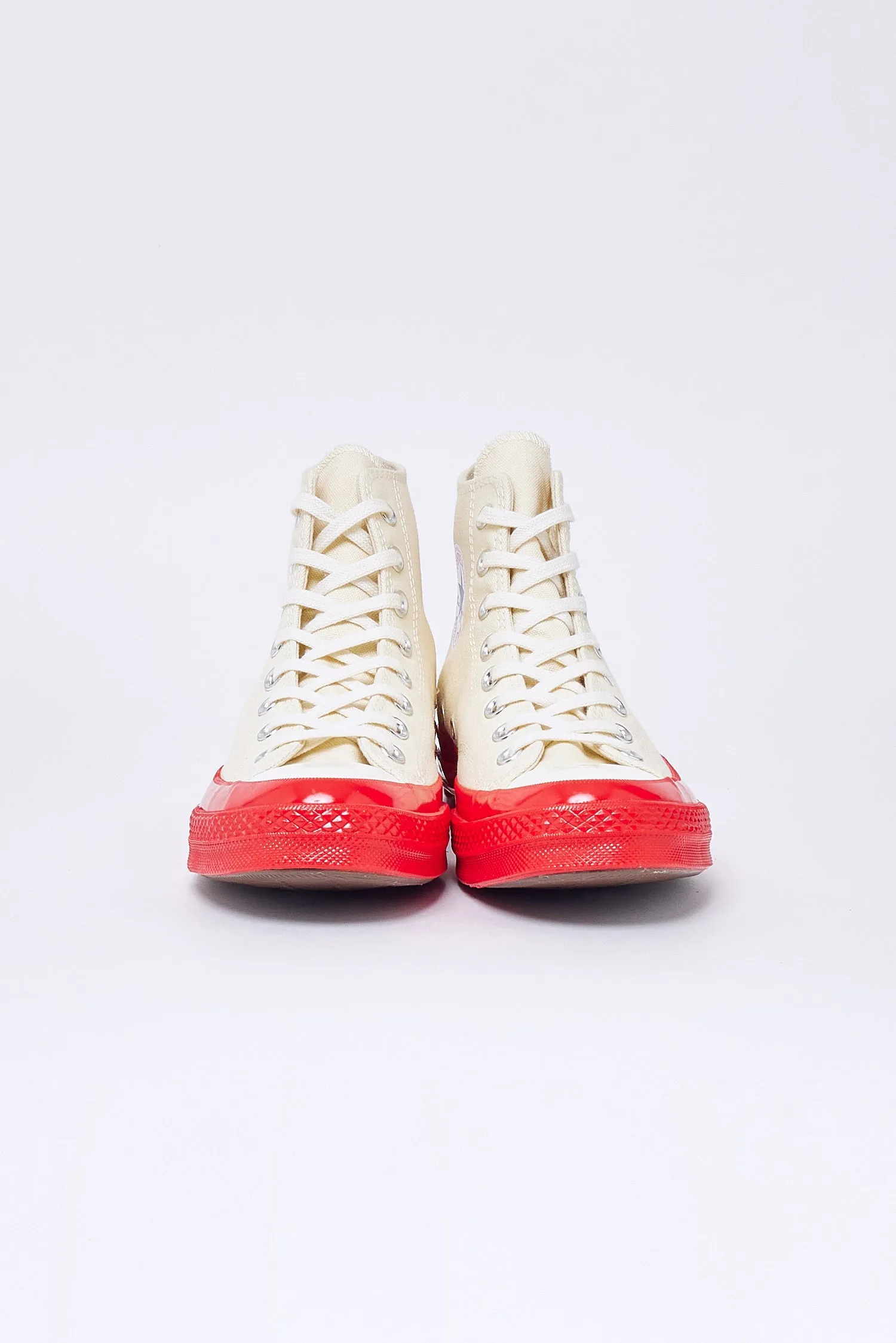 CDG Play,Chuck 70 Hi Red Sole