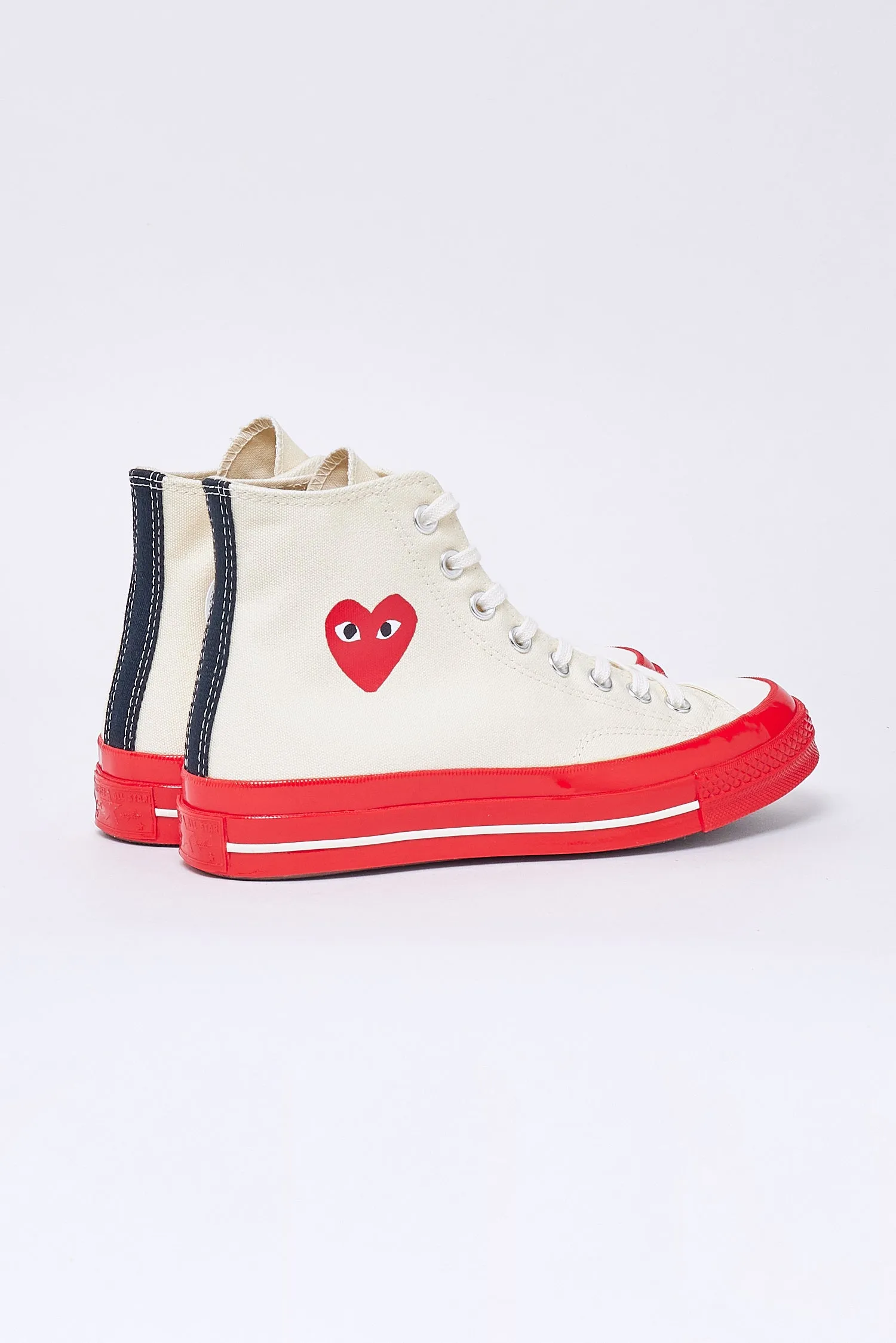 CDG Play,Chuck 70 Hi Red Sole