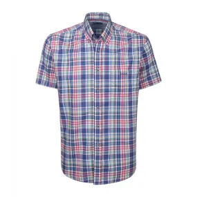 Checked Short-Sleeve Shirt