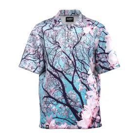 Cherry Blossom Oversized Polo Shirt