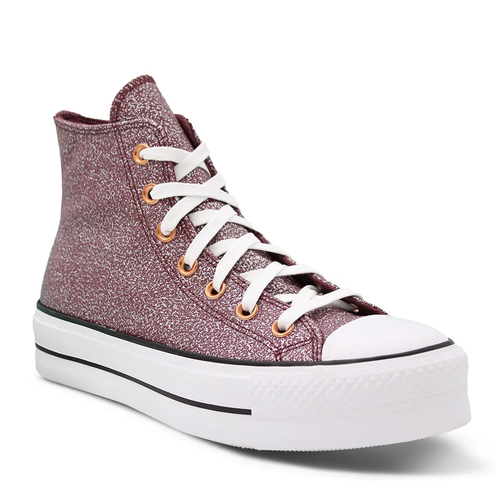 CHUCK TAYLOR LIFT HI FOREST GLAM WOMENS SNEAKERS