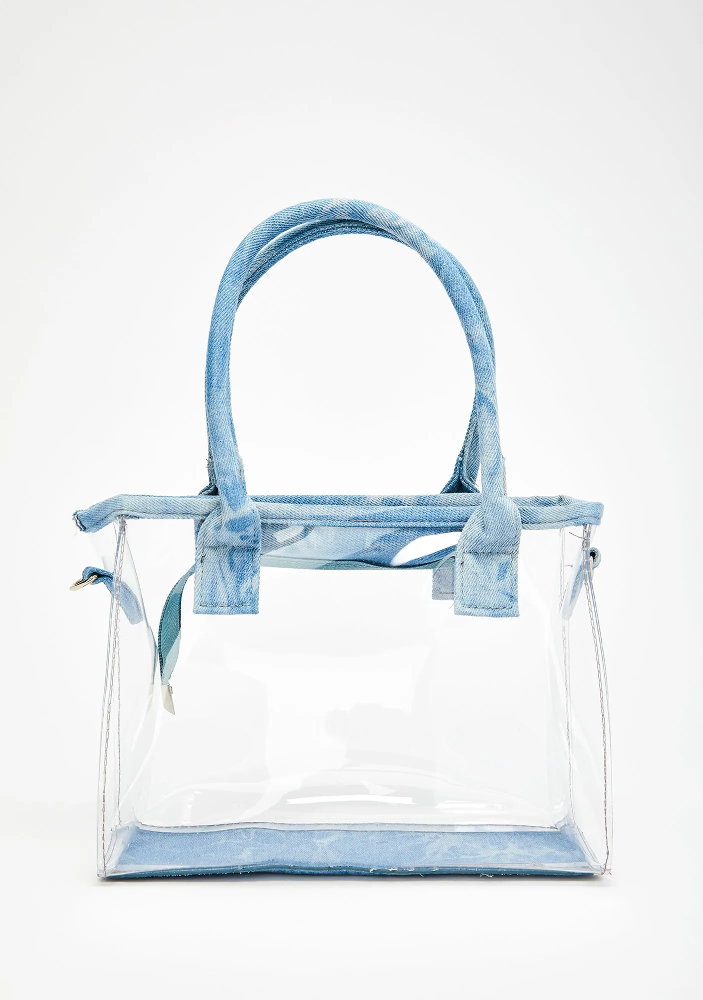 Clear The Way Denim Trim Bag-