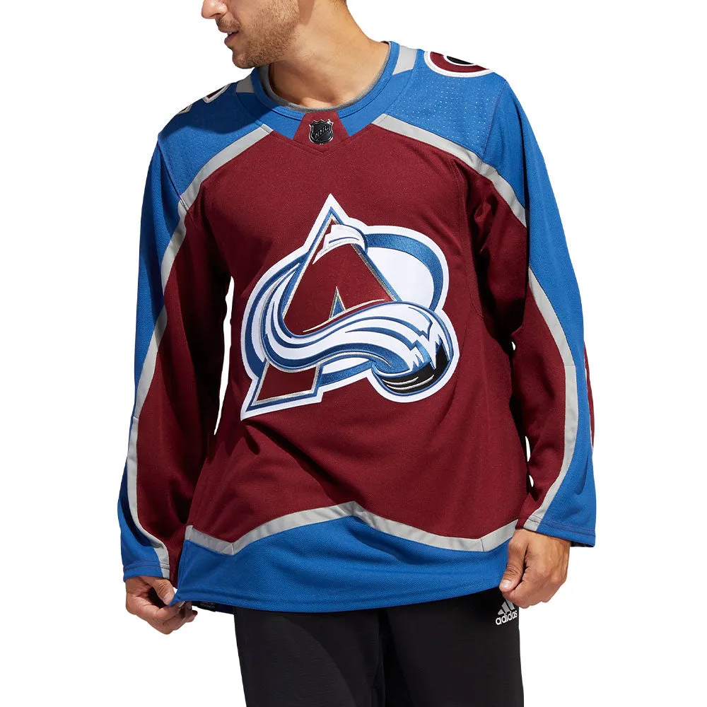 COLORADO AVALANCHE ADIDAS ADIZERO PRIMEGREEN AUTHENTIC MAROON HOME JERSEY