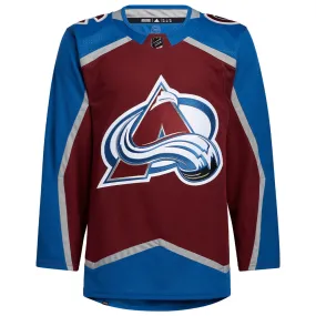 COLORADO AVALANCHE ADIDAS ADIZERO PRIMEGREEN AUTHENTIC MAROON HOME JERSEY