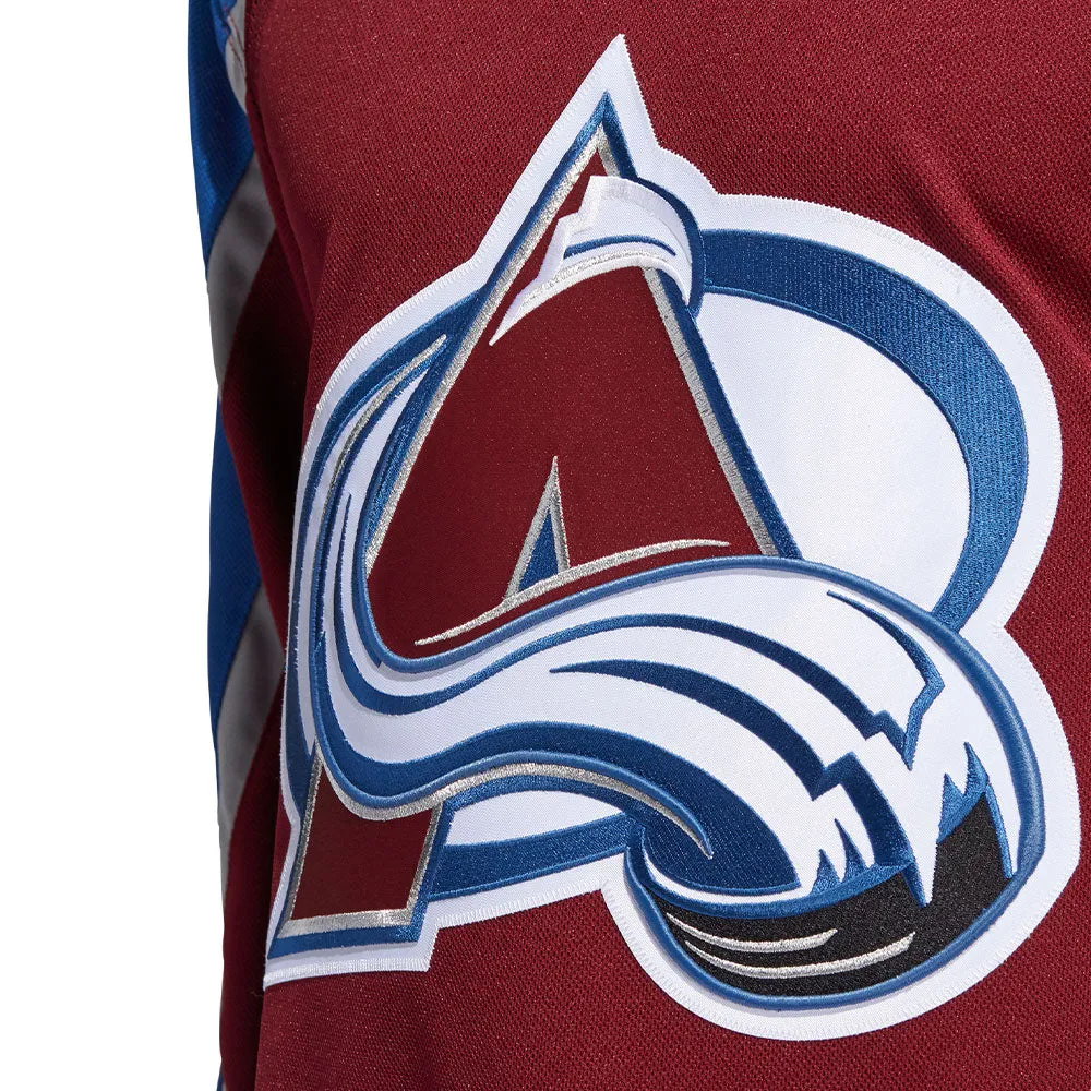 COLORADO AVALANCHE ADIDAS ADIZERO PRIMEGREEN AUTHENTIC MAROON HOME JERSEY