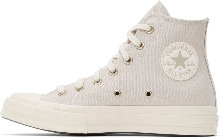 Converse Beige Chuck 70 Festival Florals Sneakers