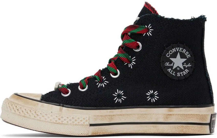 Converse Black Barriers Edition Chuck 70 Hi Sneakers