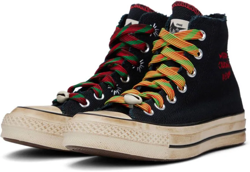 Converse Black Barriers Edition Chuck 70 Hi Sneakers