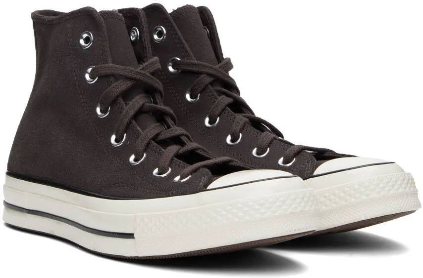 Converse Brown Chuck 70 Hi Sneakers