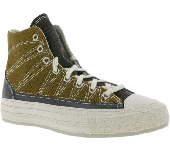 Converse Chuck Taylor 70 HI Baskets pour Femme et Homme Bleu/Marron