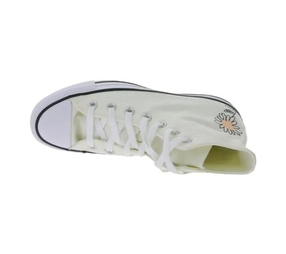 Converse Chuck Taylor All Star Chucks Zapatillas Altas Mujer con Estampado Floral A05131C Beige