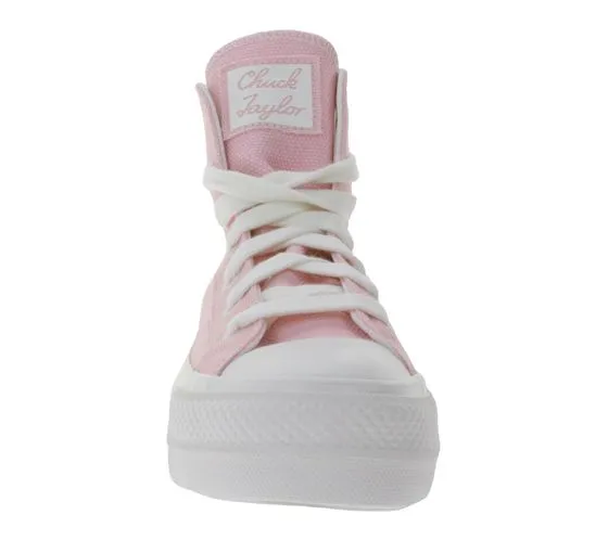 Converse Chuck Taylor All Star Lift baskets montantes femme avec semelle plateforme A06102C rose