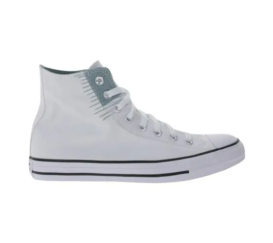 Converse Chuck Taylor All Star Summer Zapatillas altas para mujer con logo bordado A05031C Blanco